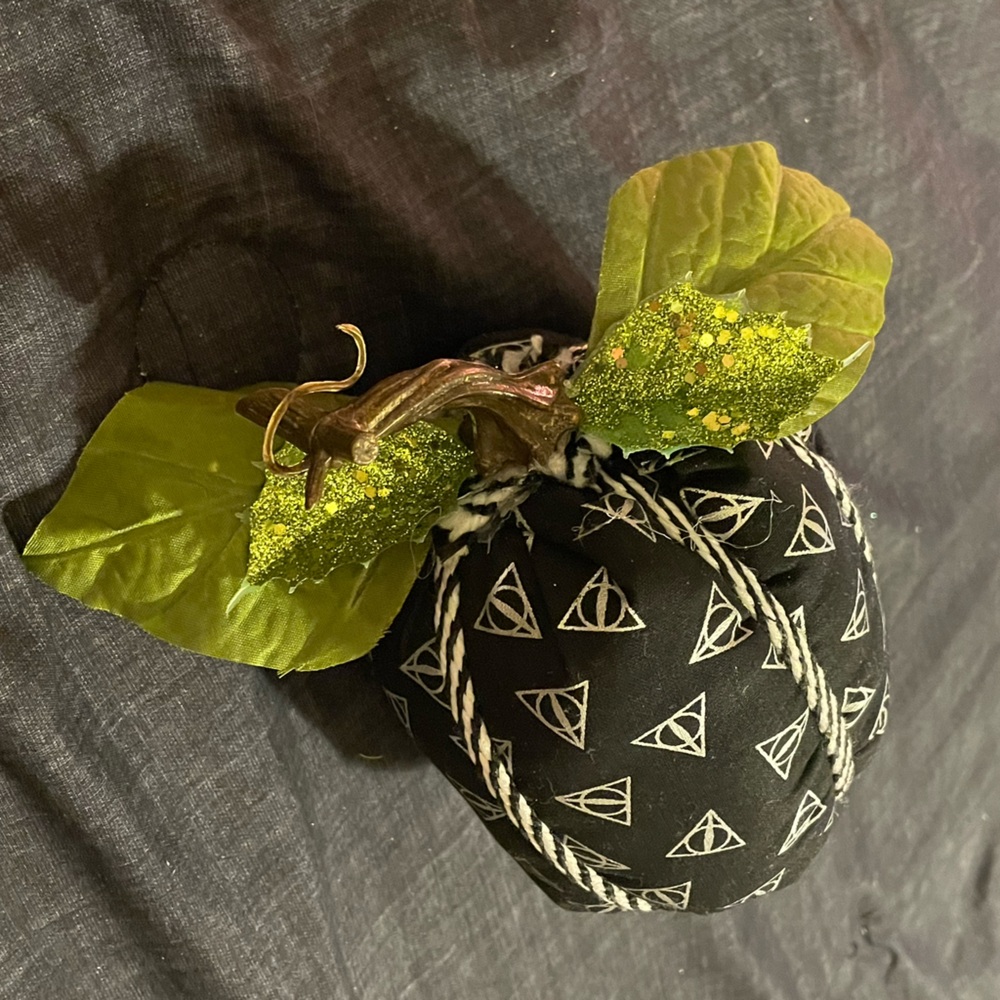 Harry Potter plush handmade pumpkin